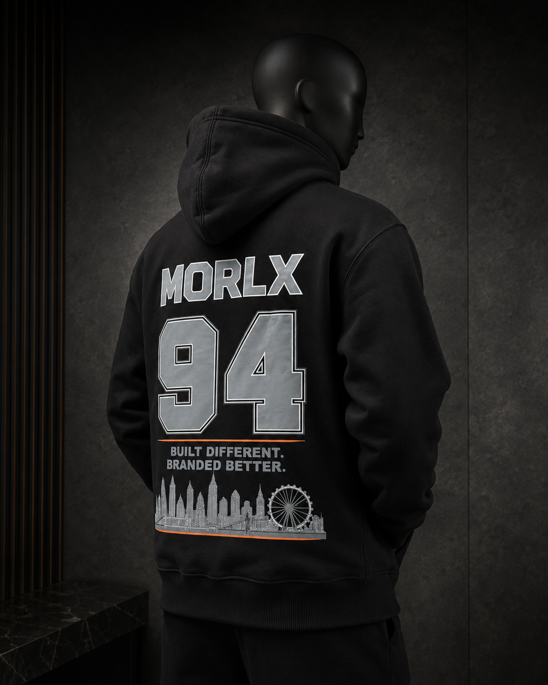 MORLX 94 heavyweight jumper lifestyle mannequin image