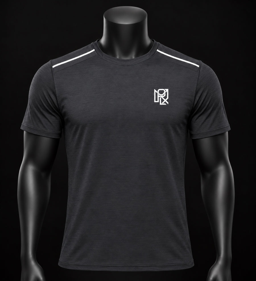 MORLX Performance T-Shirt in Black