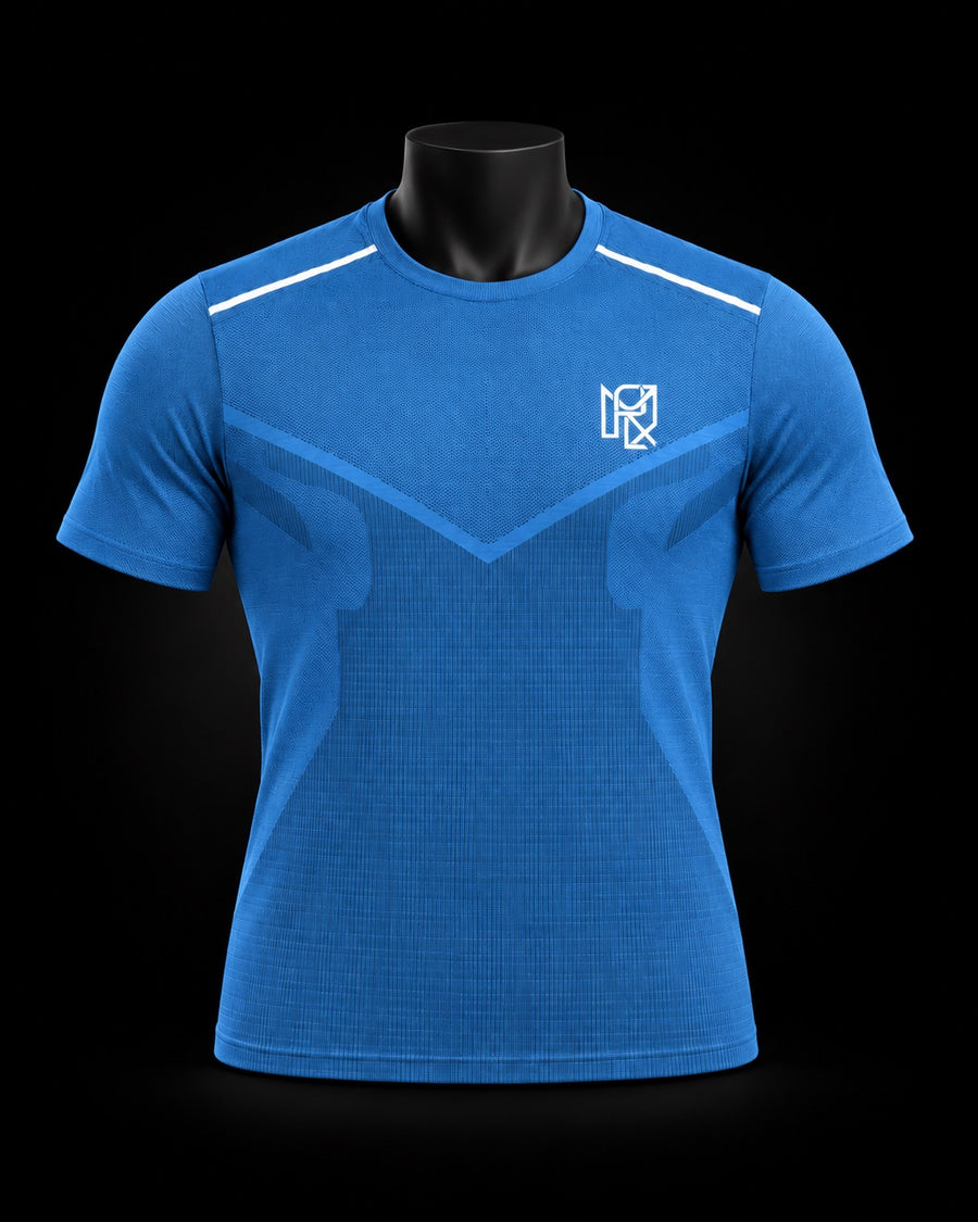 MORLX Performance T-Shirt in Ink Blue
